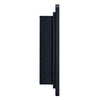 Black W H Recessed Framed Medicine Cabinet with Mirror and Adjustable Shelves