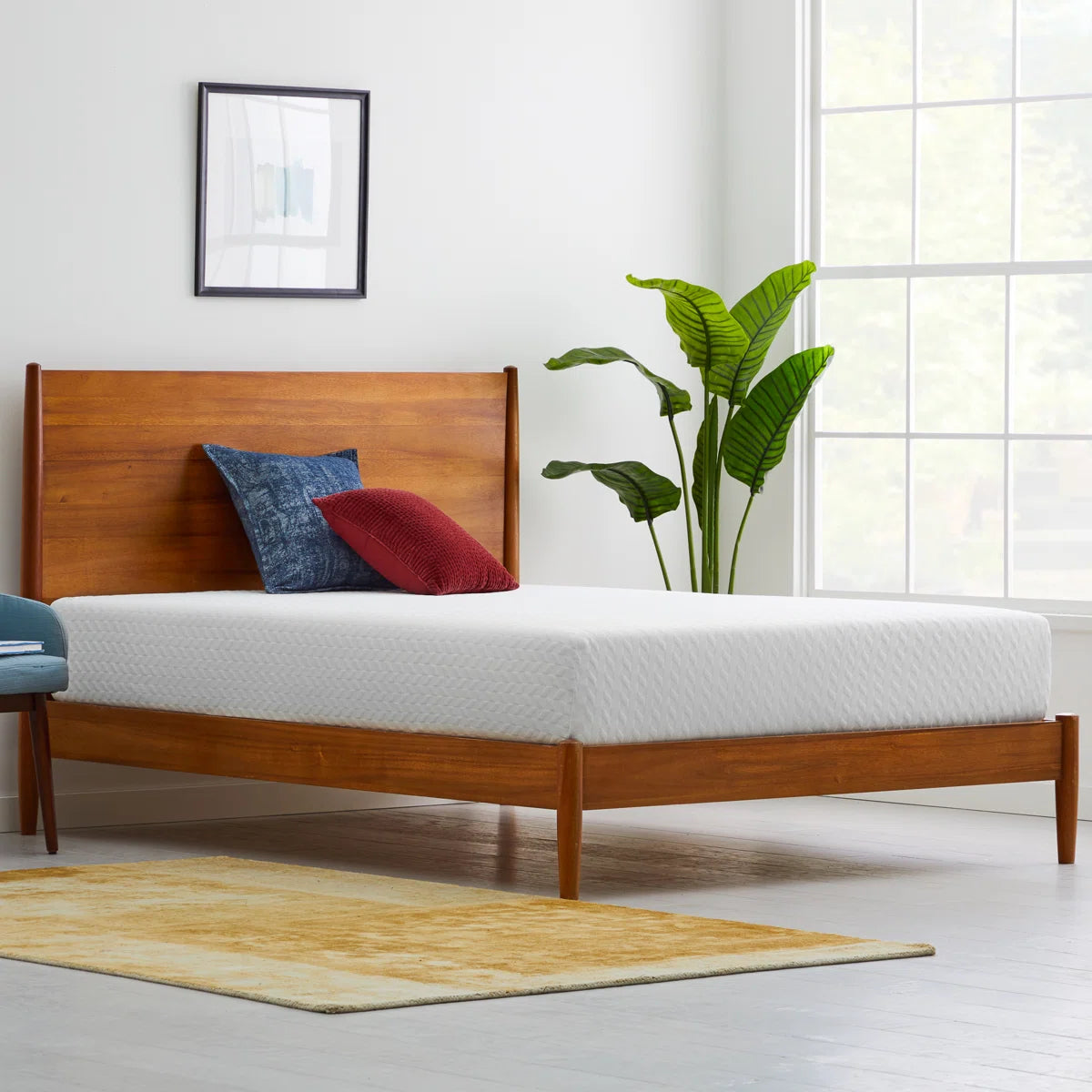 KUO Dream Memory Cell Plus Matratze – 30 Cm Hoch, 90x200 Cm, ViscoGel-Titan Mit Lendenwirbelstütze Für Erholsamen Schlaf