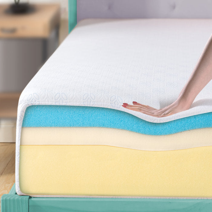 8" Queen Medium Cooling Gel Memory Foam Mattress