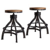 Wellman Swivel Adjustable End Table/Stool