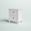 White Westminster Nightstand