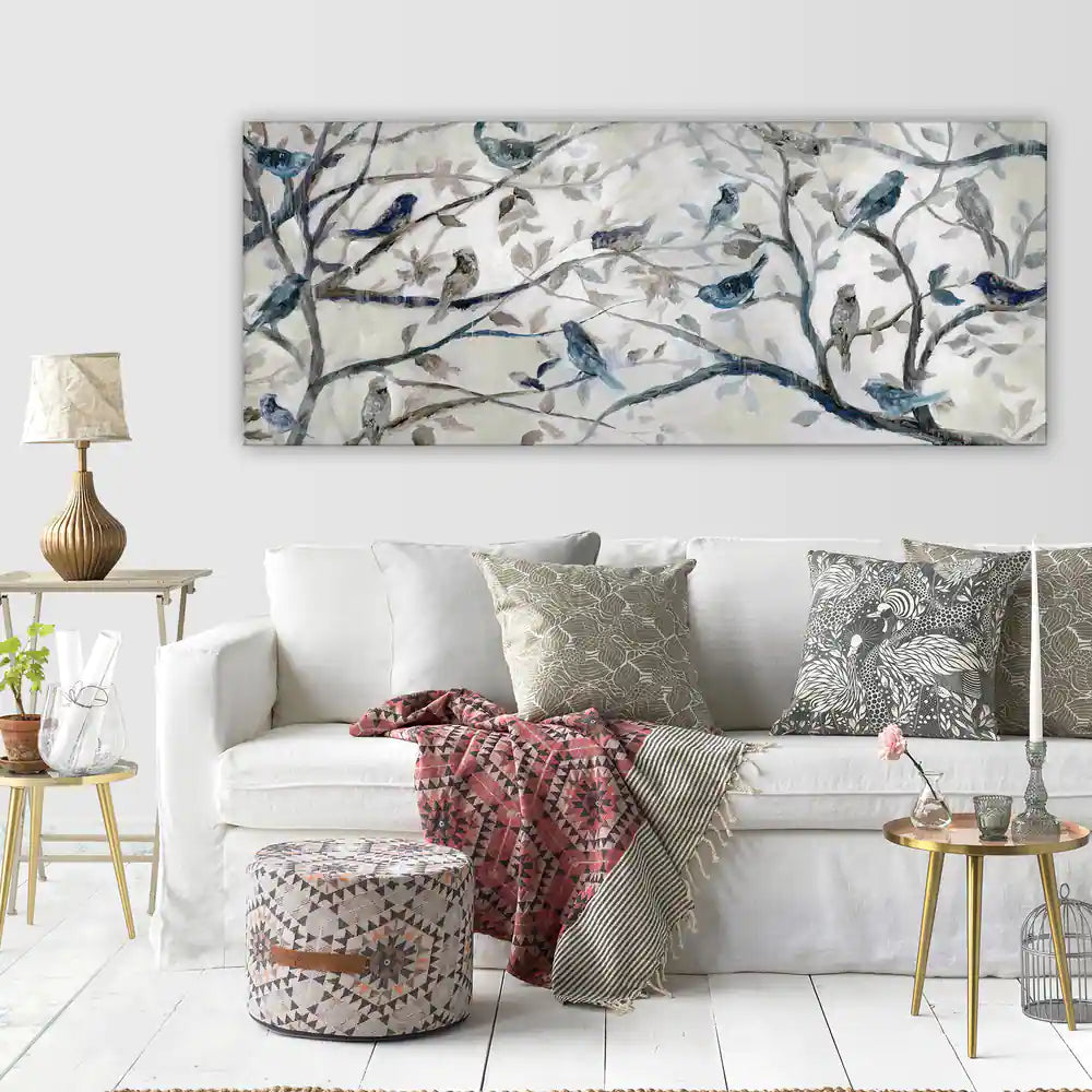 'Morning Chorus' Gallery Wrapped Canvas Wall Art
