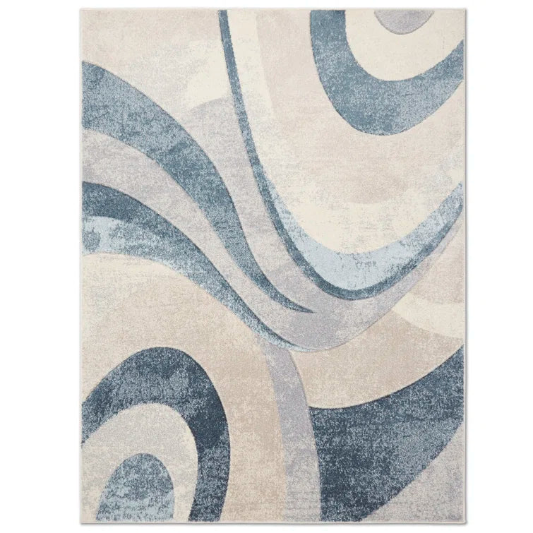 5'2" x 7'2" Wiltrud Abstract Indoor Rug - Color 6 SHOWROOM ITEM