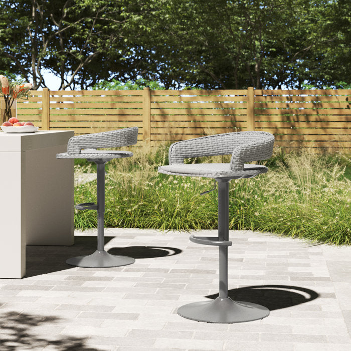 Winnie Patio Bar Stool (Set of 2)