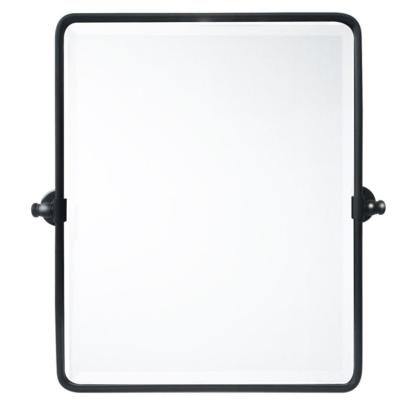 Woodvale Rectangle Metal Wall Mirror