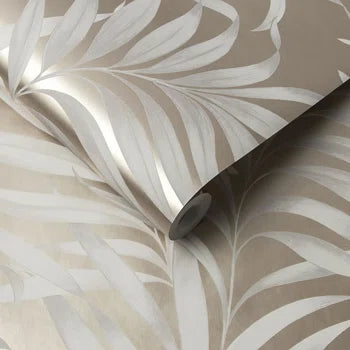 Yasuni Floral Metallic Wallpaper Roll