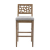 York Solid Wood Bar & Counter Stool
