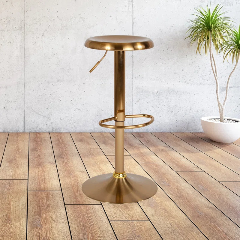 Yuvaan Adjustable Height Retro Barstool