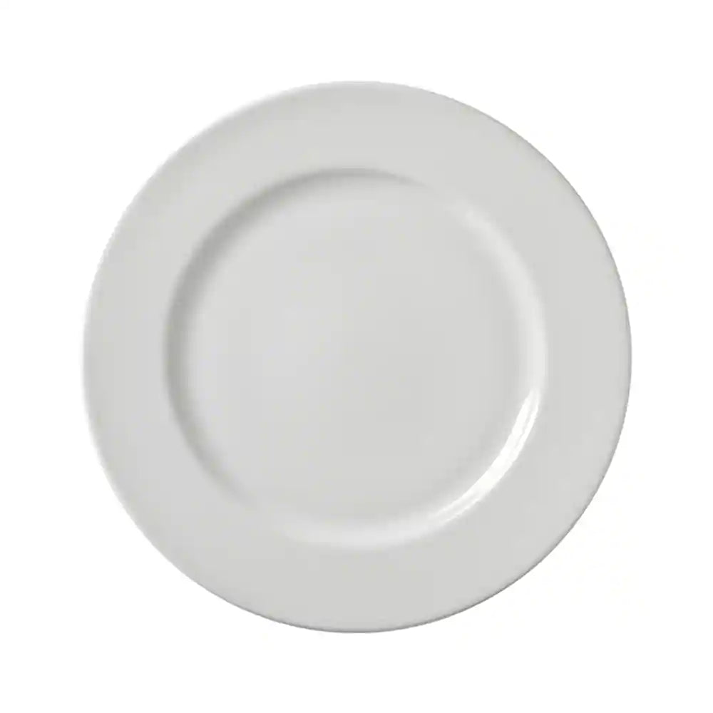 Z-Ware White Porcelain Dinner Plate Set of 6