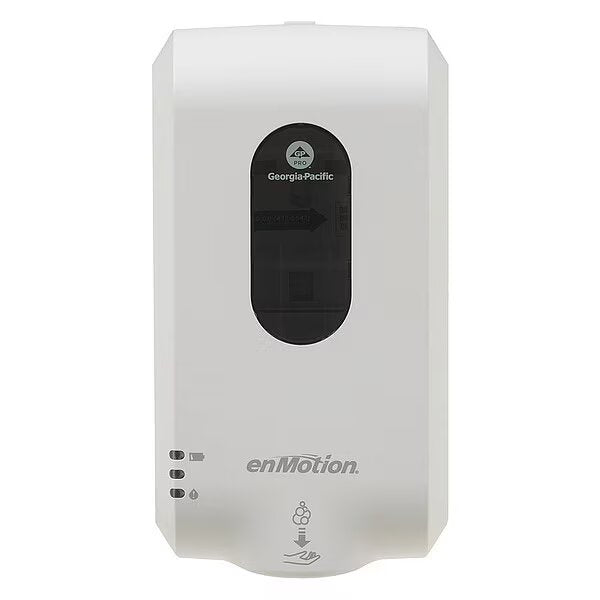 Soap/Sanitizer Dispenser, Foam, White