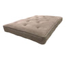 Gray Zachary Full Fiber Foam Pad Futon Mattress Futon Mattress