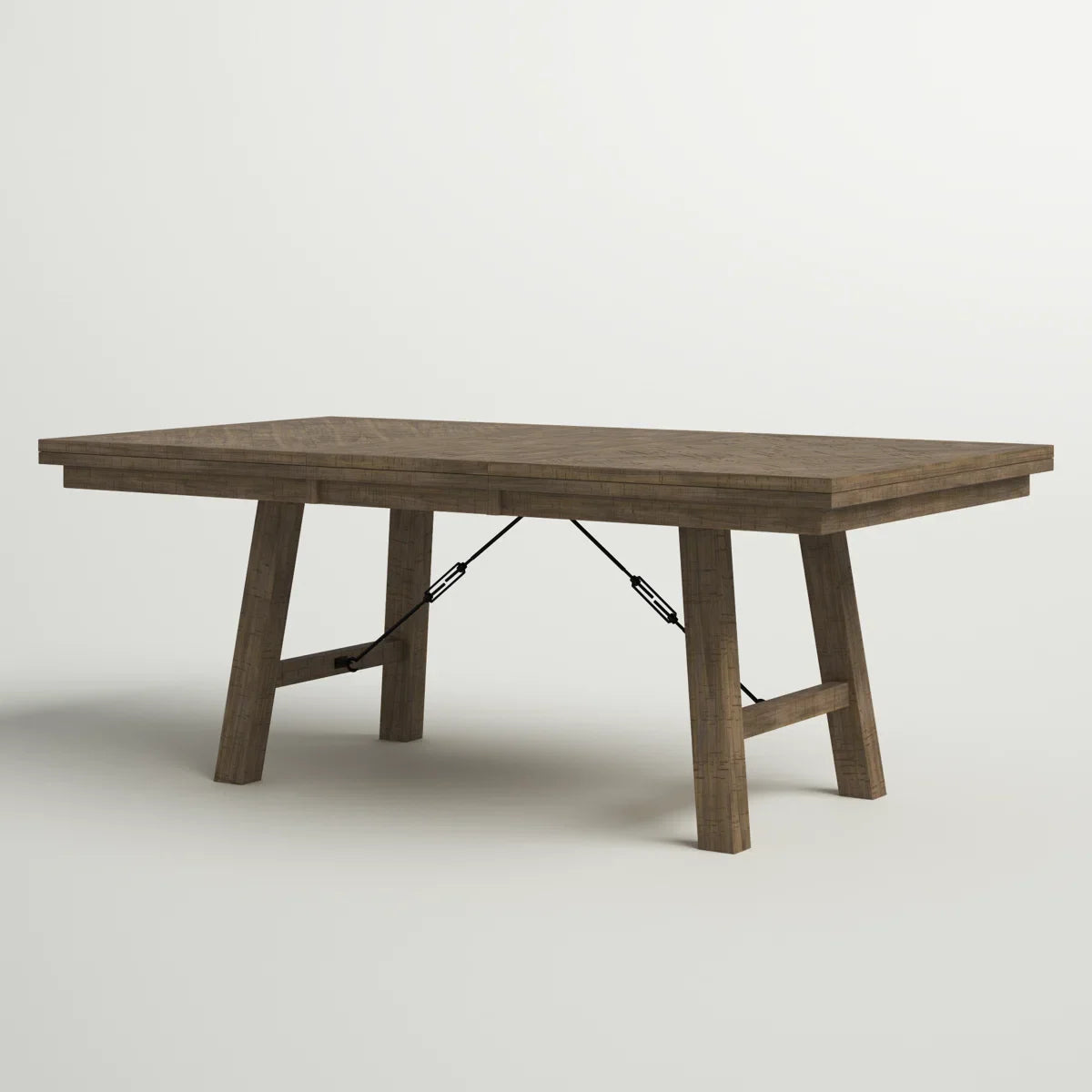 Zaneta Extendable Dining Table - LEGS ONLY