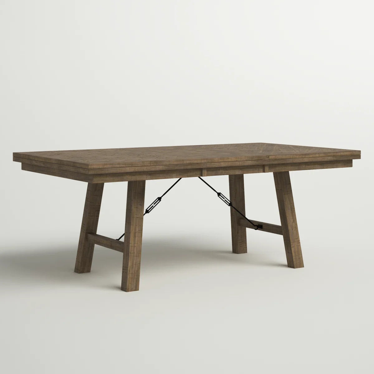 Zaneta Extendable Dining Table - LEGS ONLY