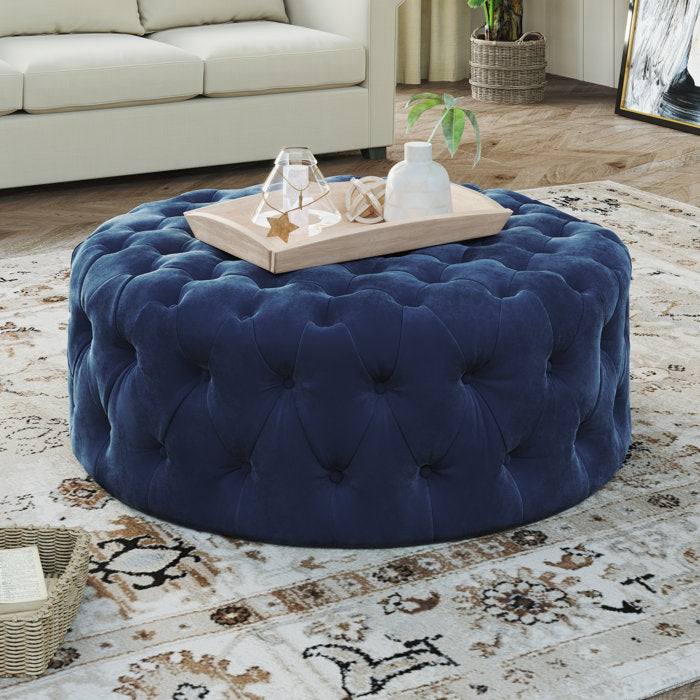 Zermeno Upholstered Ottoman (final cut, no further discounts)