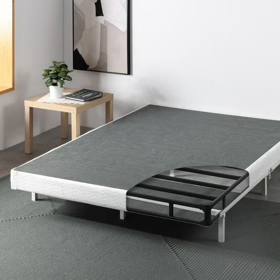 Metal Smart Box Spring with Quick Assembly, Mattress Foundation, Full