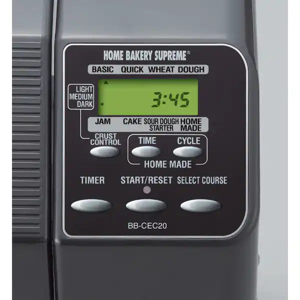 2-pound Home Bakery Supreme Breadmaker - Black