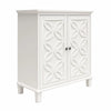 Branwen Double Door Accent Cabinet, White