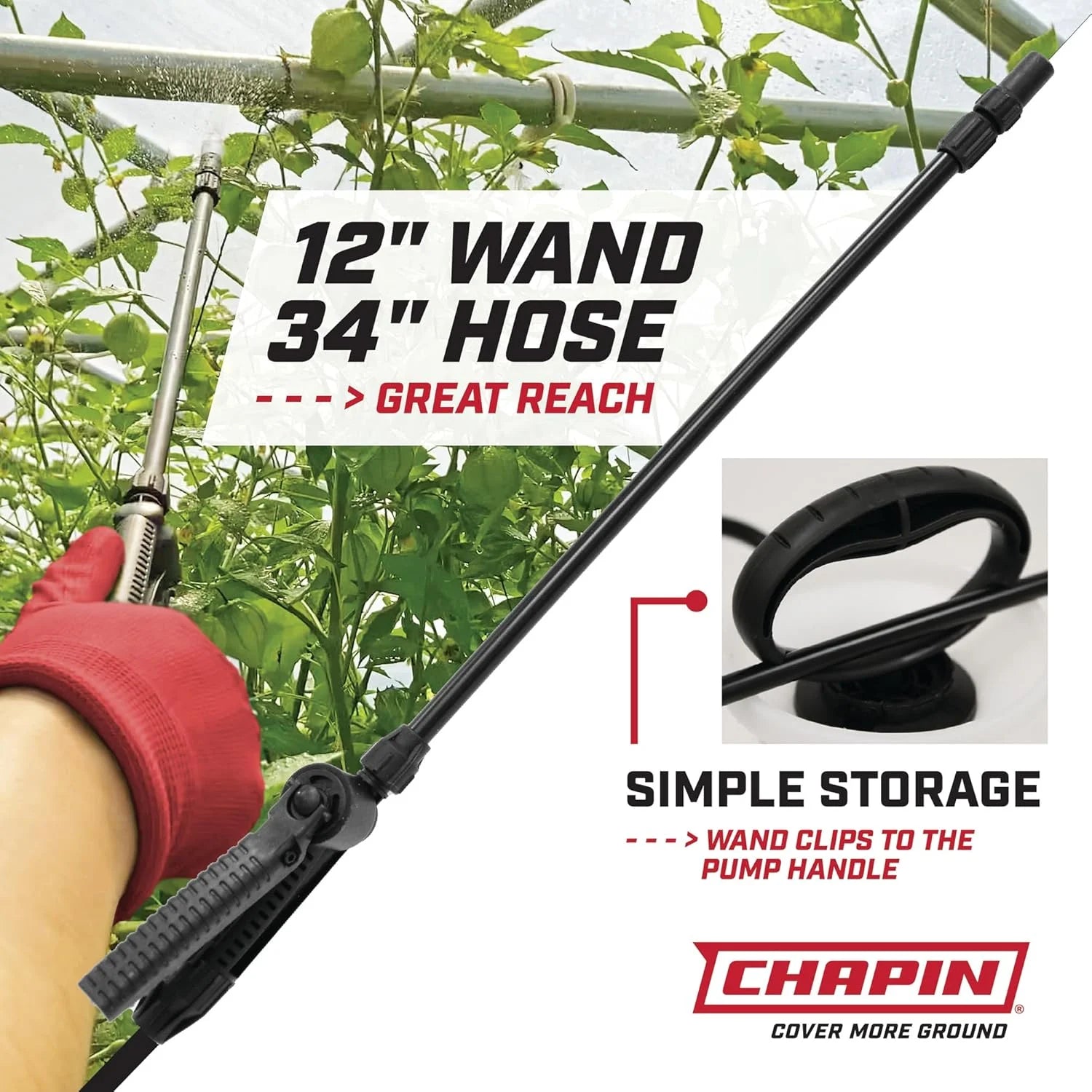 1 -Gallon Lawn and Garden Pump Pressured Sprayer