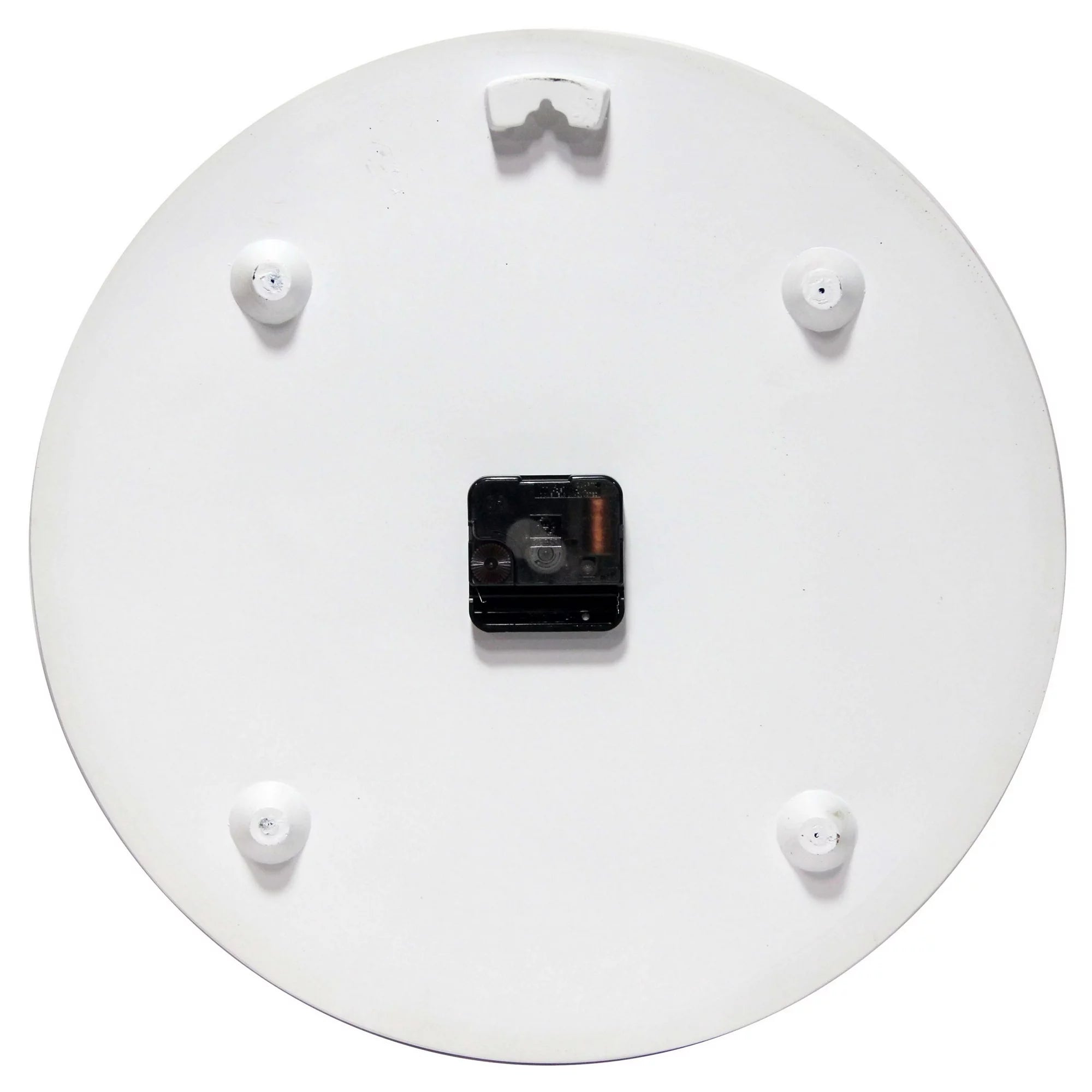 Blanc Fleur Weathered Off-White Outdoor 15-inch Analog Wall Clock