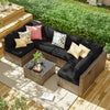 6 Pcs Outdoor Cushion Slipcovers