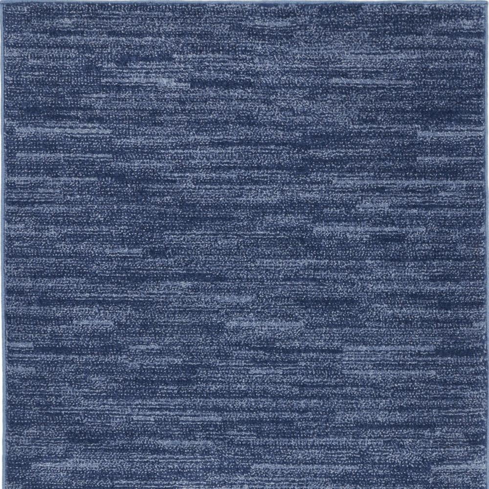 Navy Blue Non Skid Indoor Outdoor Area Rug