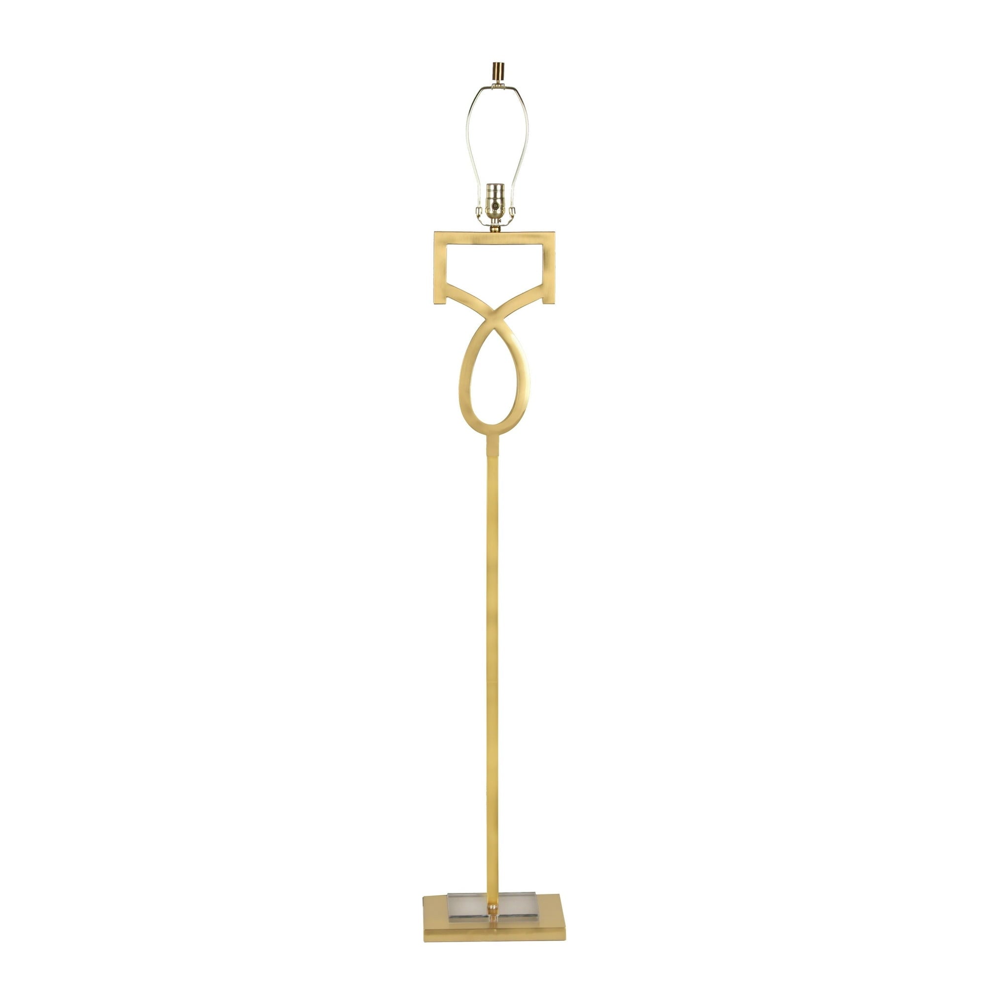 Westan Modern Glam Gold Metal Floor Lamp