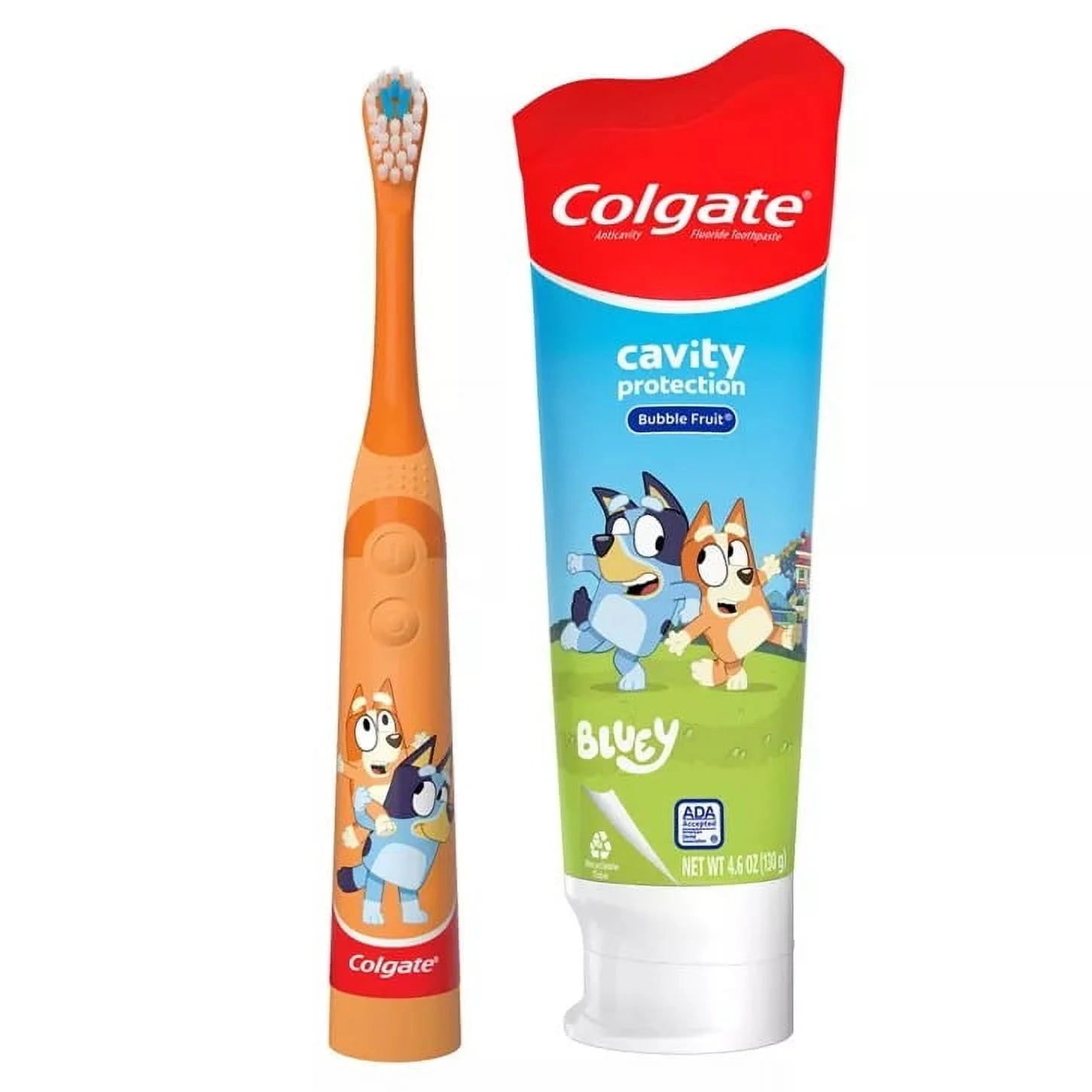 Colgate Kids Bluey Battery Toothbrush & Toothpaste Set, final cut