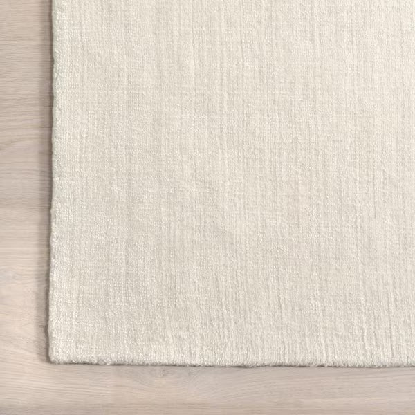 Arrel Speckled Wool-Blend Alabaster Indoor/Outdoor Patio Rug 8'6" x 11'6"