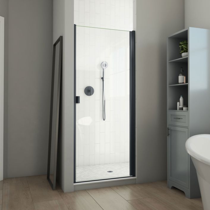 Alliance Swing BG Semi-Frameless Swing Shower Door