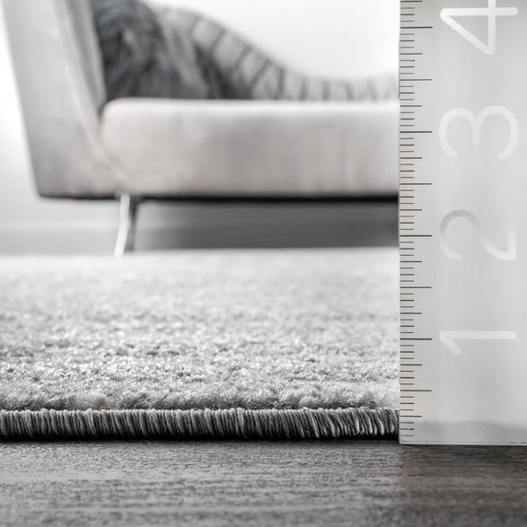 Blythe Modern Moroccan Trellis Dark Gray Area Rug
