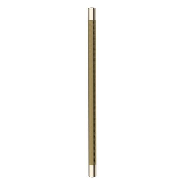 Esquire Modern Polished Nickel/Golden Champagne Bar Cabinet Pull