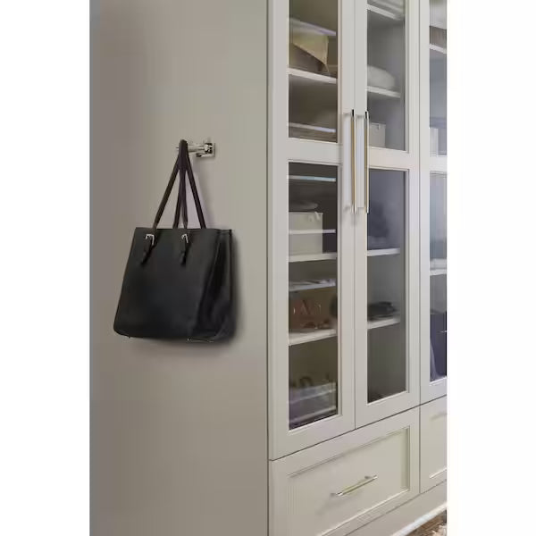 Esquire Modern Polished Nickel/Golden Champagne Bar Cabinet Pull