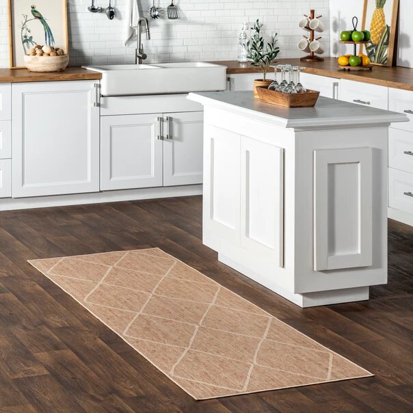 Billy Diamond Easy-Jute Machine Washable Area Rug