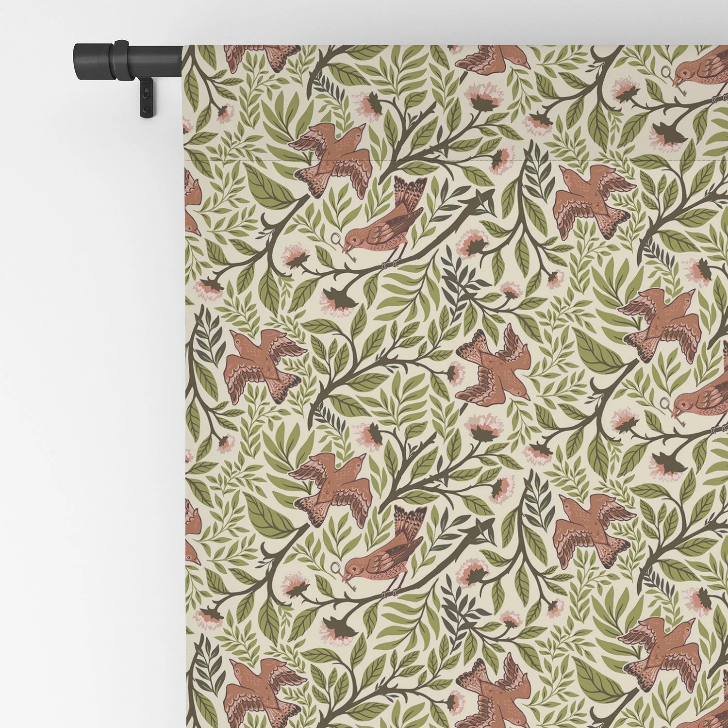 Blackout Window Curtain Secret Garden
