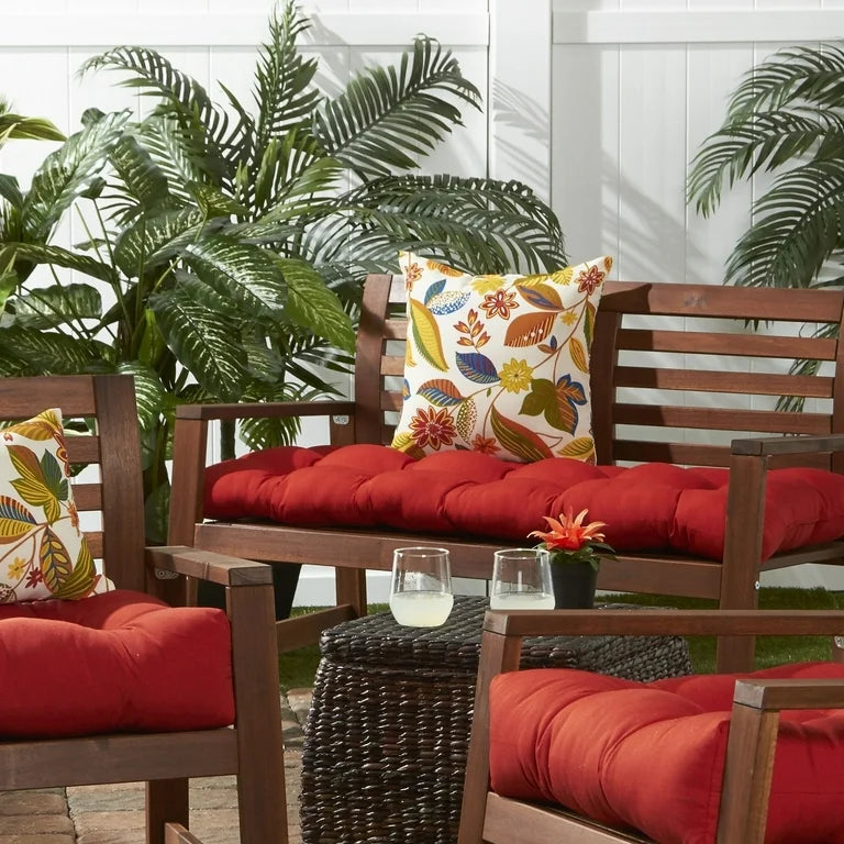 Roma Stripe Rectangle Outdoor Bench Cushion