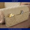 1-Piece Reversible Sofa Cover Quilted Slipcover (XL Sofa, Sand)