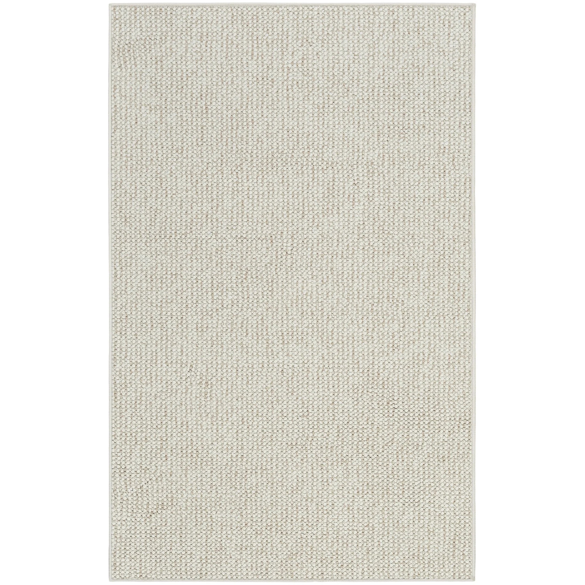 Textured Home All-over design Ivory Beige 2'2" x 3'9"