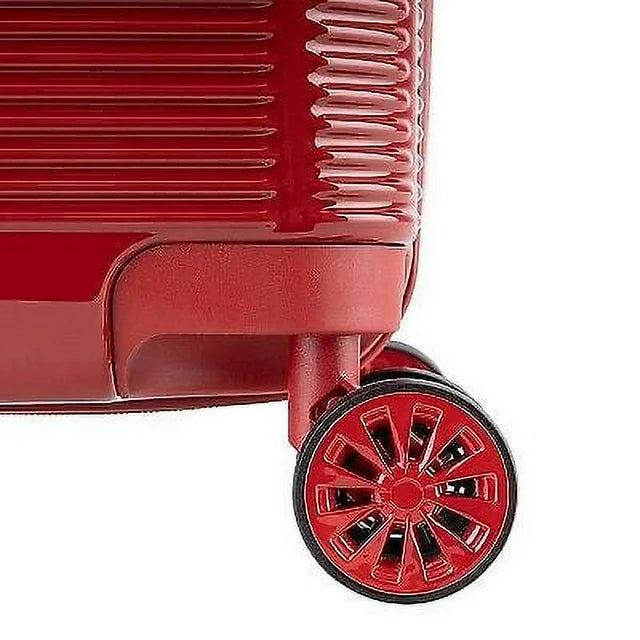 Drift Signature Stance Hardside Carry On Suitcase - Rosewood Red