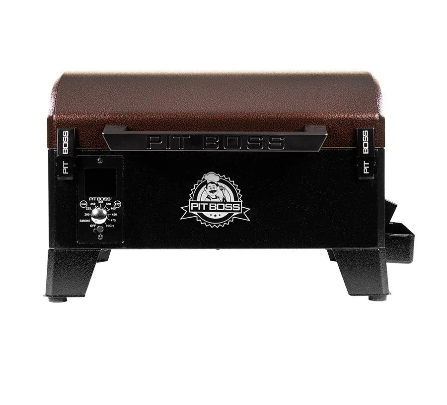 Portable Tabletop Wood Pellet Grill - Mahogany
