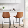 Bowden Faux Leather Counter Height Barstool