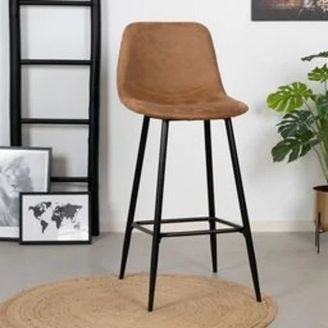 Bar Stool Susan Cognac