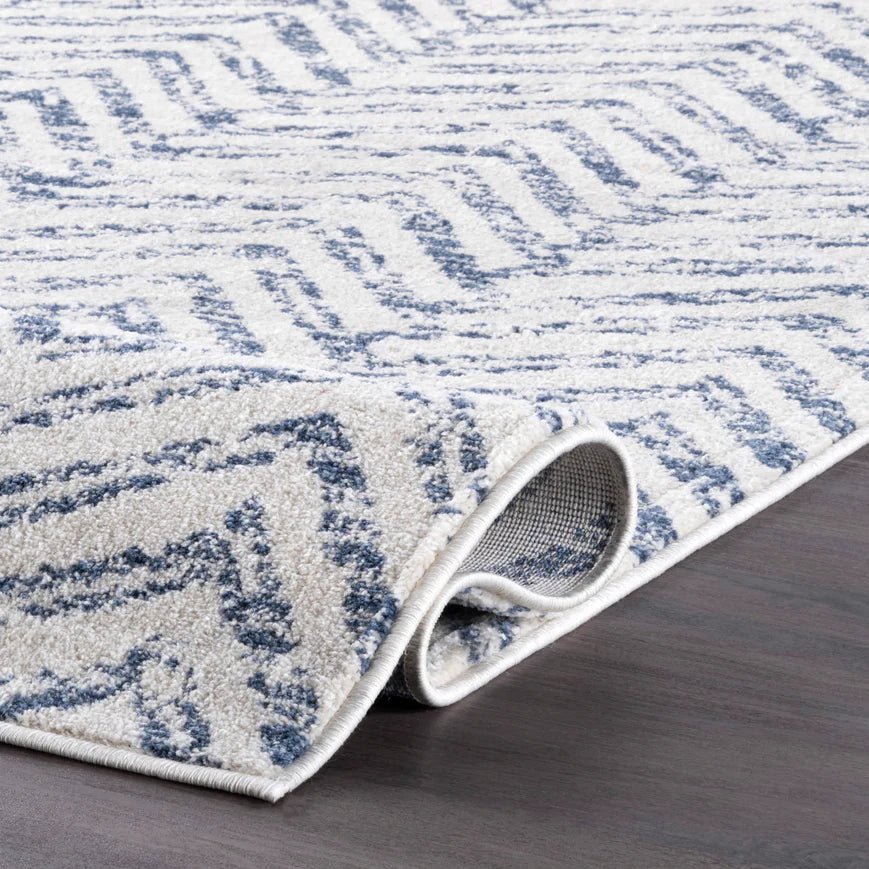 Geometric Rosanne Area Rug 2'8"x8' Runner