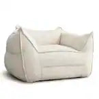 Bean Bag Chair with Armrests - SHOWROOM ITEM