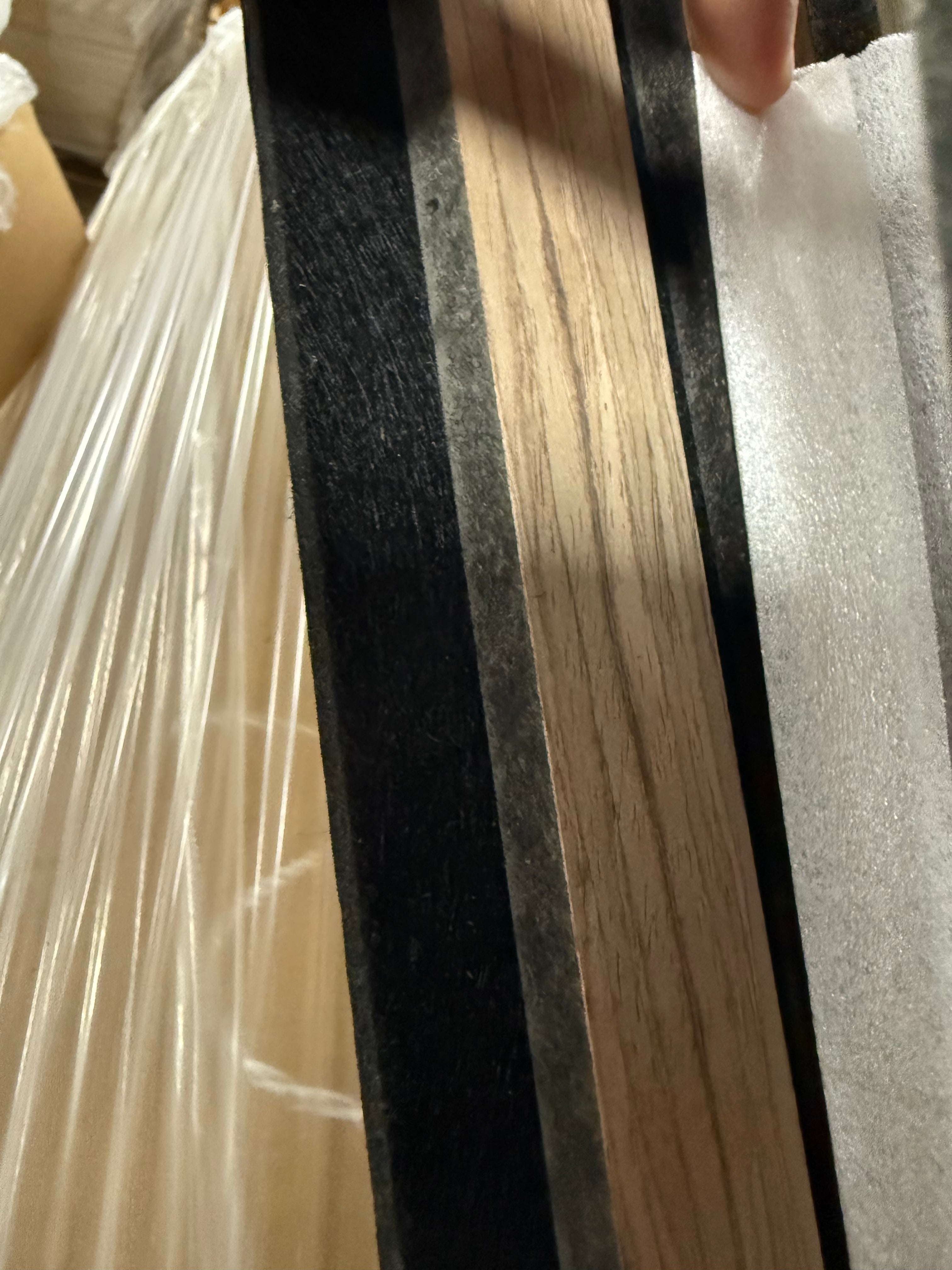 3D Acoustic/Sound proof Wood Slat Wall Panel - Set of 4