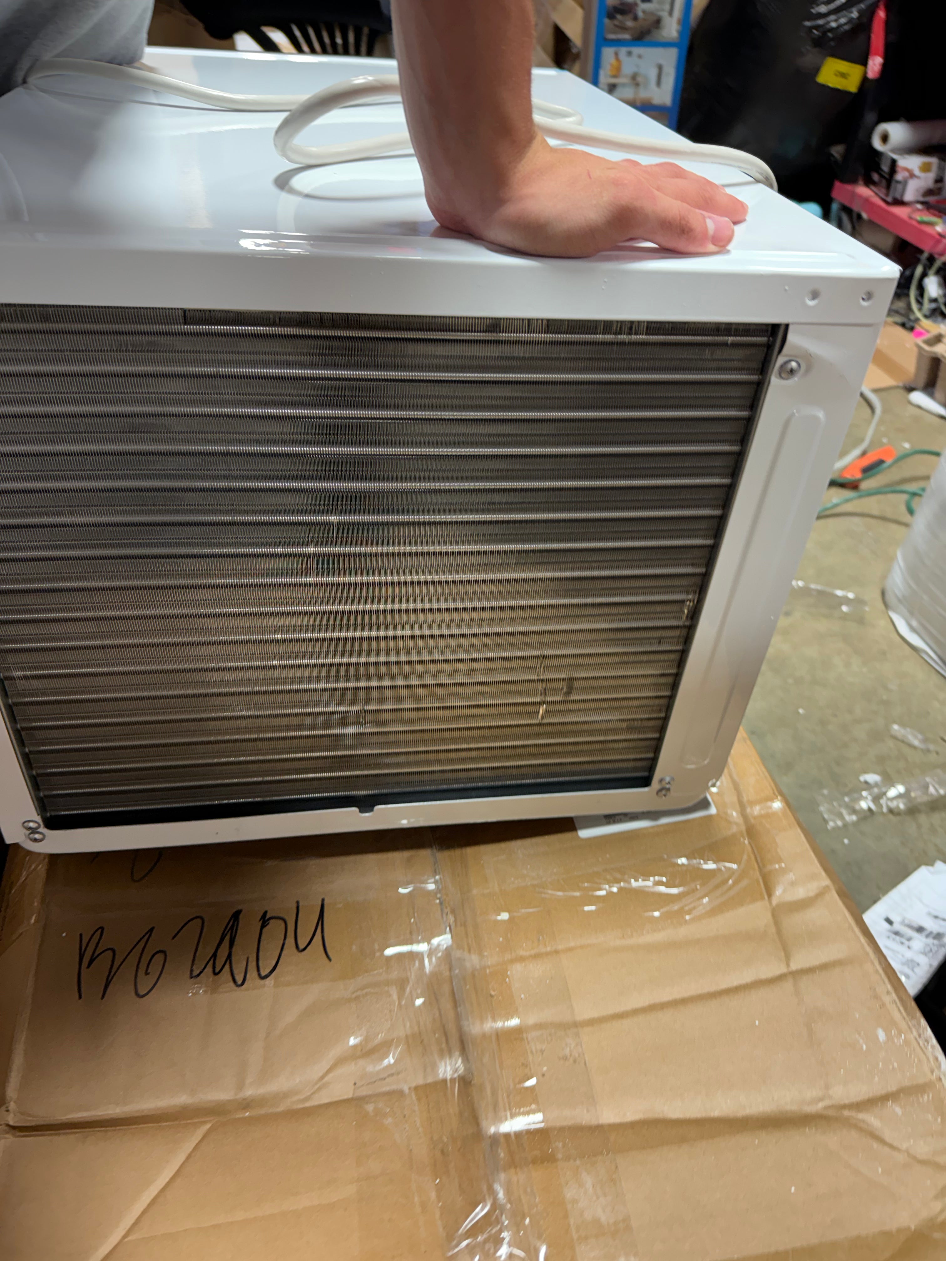 Window Air Conditioner w/Dehumidifier Through the Wall AC White