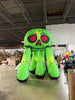 LED Skull Archway Inflatable Halloween Projection Decoration Green