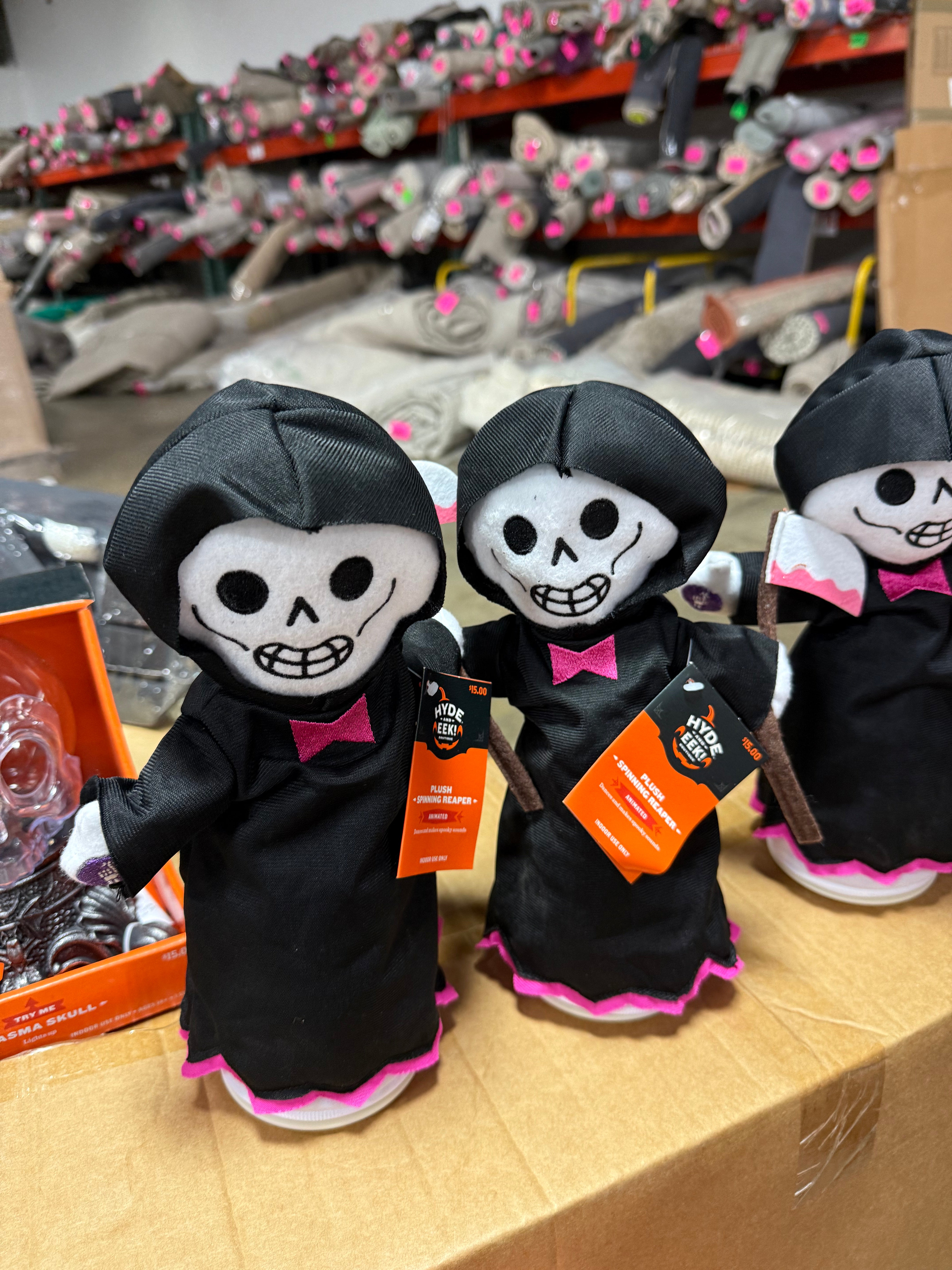 Boutique Plush Spinning Reaper Animated