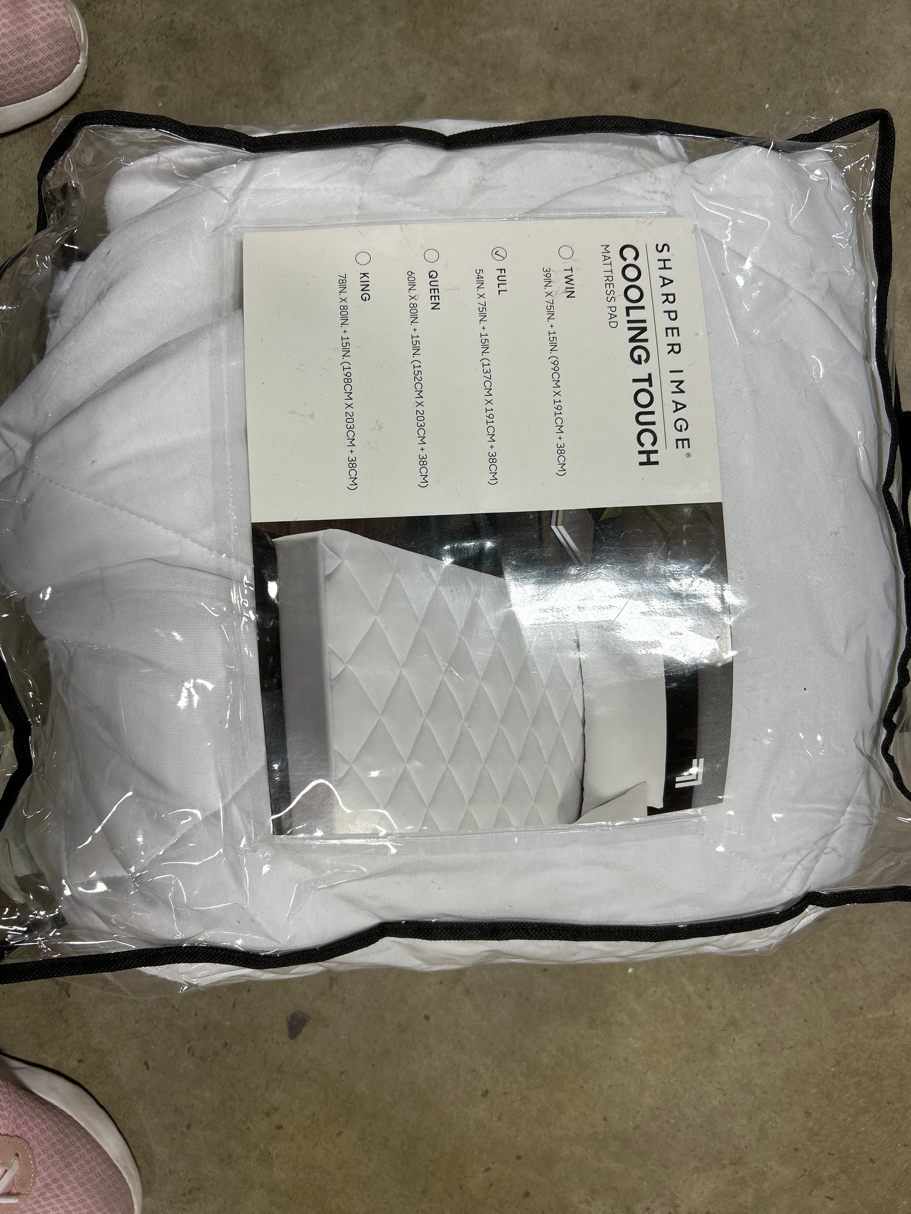 Cooling Touch Overfilled Deep Pocket Mattress Pad - Full