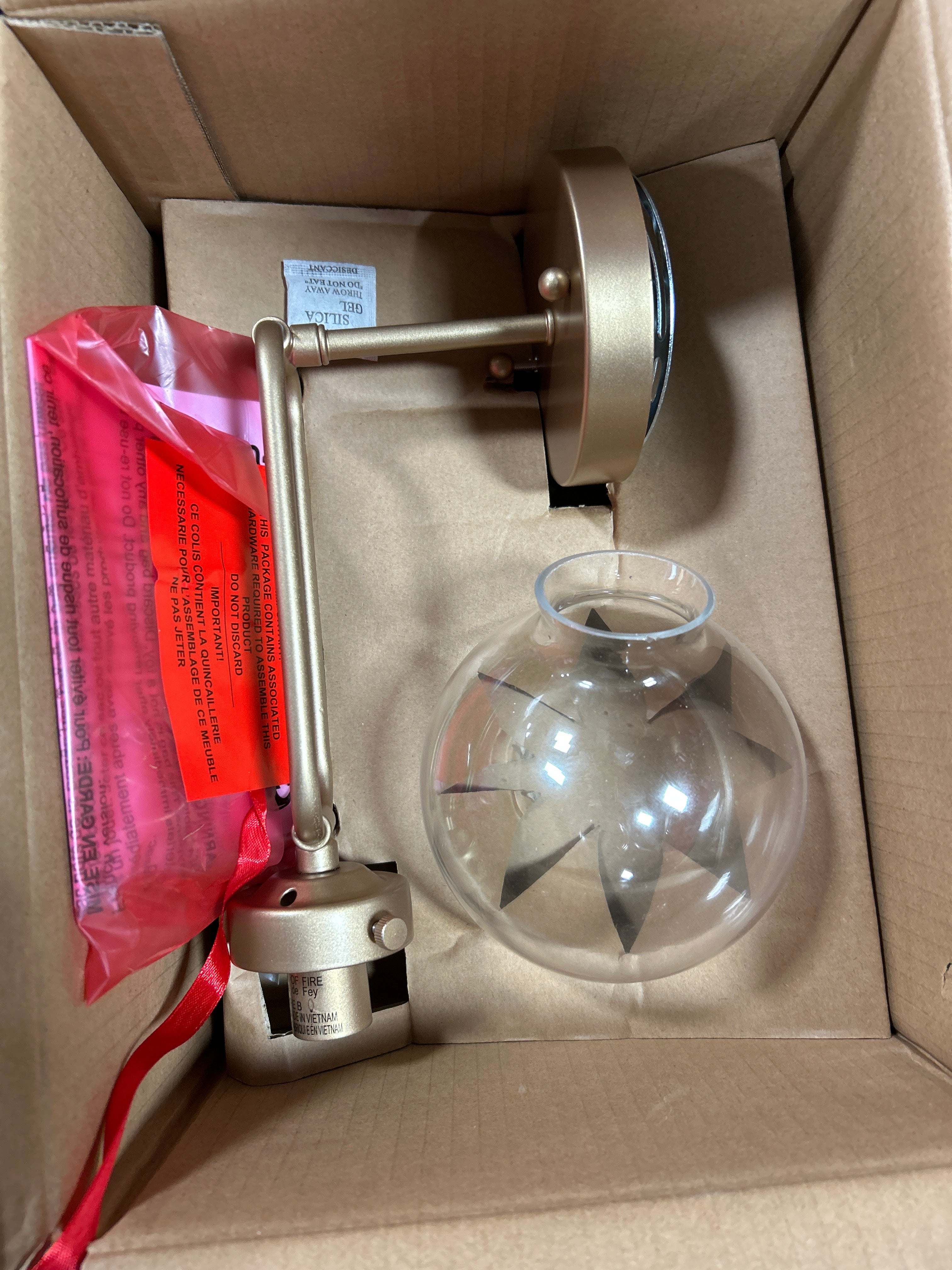 Alec Dimmable Wall Sconce Long Armed Fixture