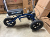 All Terrain Steerable Knee Scooter Blue